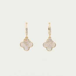 Gold-Plated Clover Drop...