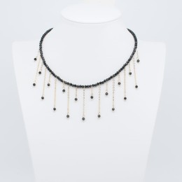 Élégant Collier Frange avec...