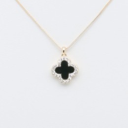 Collier Pendentif Trèfle...
