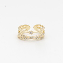 Bague Ajustable en Laiton...